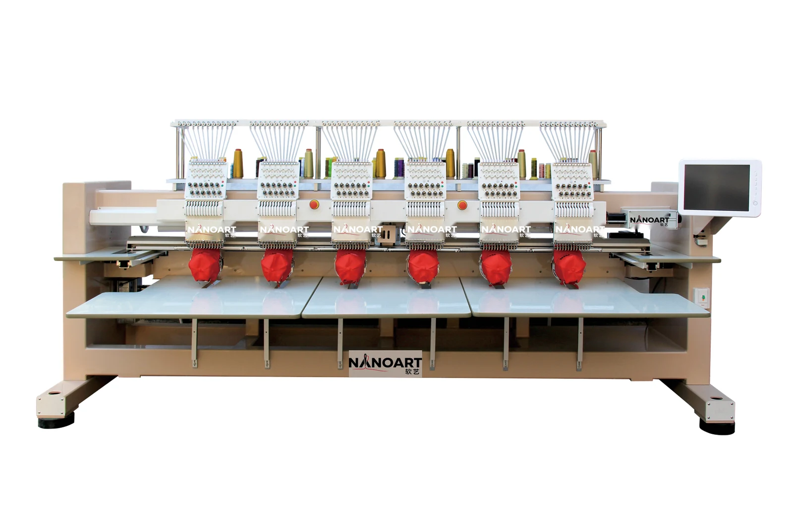 TH-1206 / TH-1208 Industrial Cap Embroidery Machine