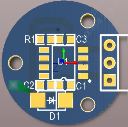 DWQ02 Magnetic Position Sensor Board