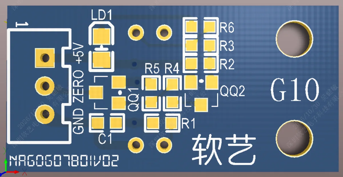 G10 Slot Photointerrupter Board